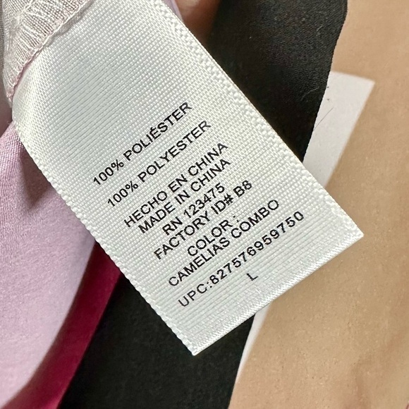 REED colorblock shift dress size L - Picture 6 of 11